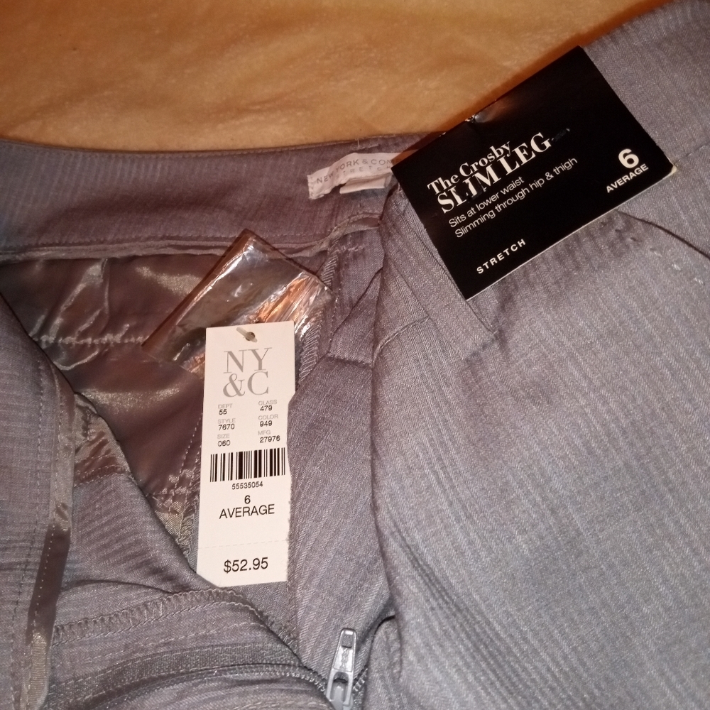 New York & company Crosby slim leg pants